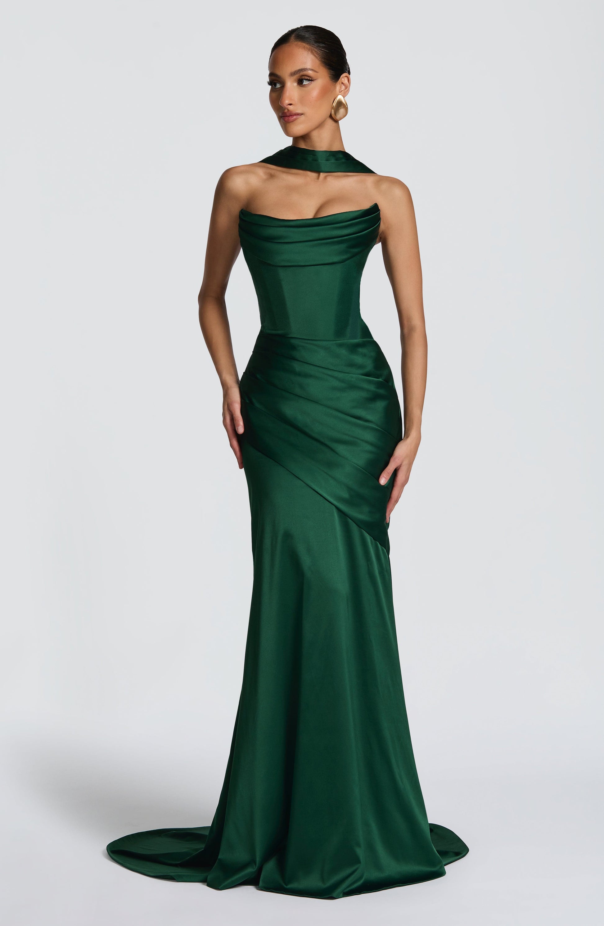 Kensington Maxi Dress - Emerald Dress Babyboo Fashion Premium Exclusive Design