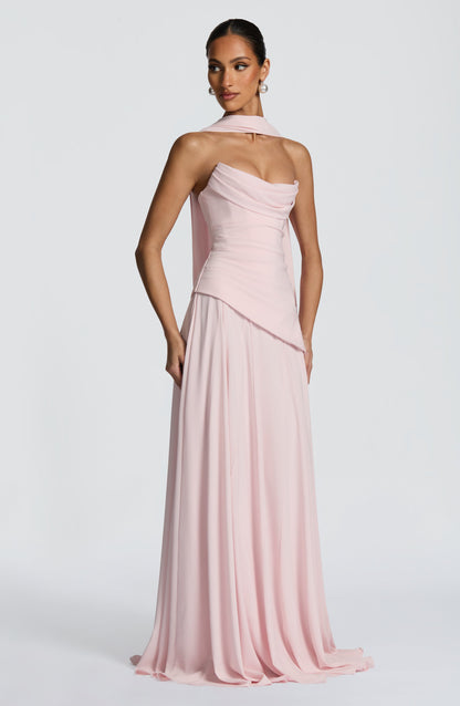 Patricia Maxi Dress - Blush Dress Babyboo Fashion Premium Exclusive Design